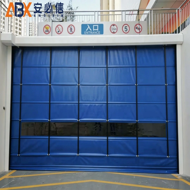 淮安市软帘堆积门